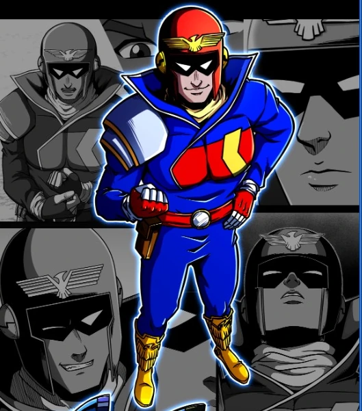 Captain Falcon from HUNTER-F