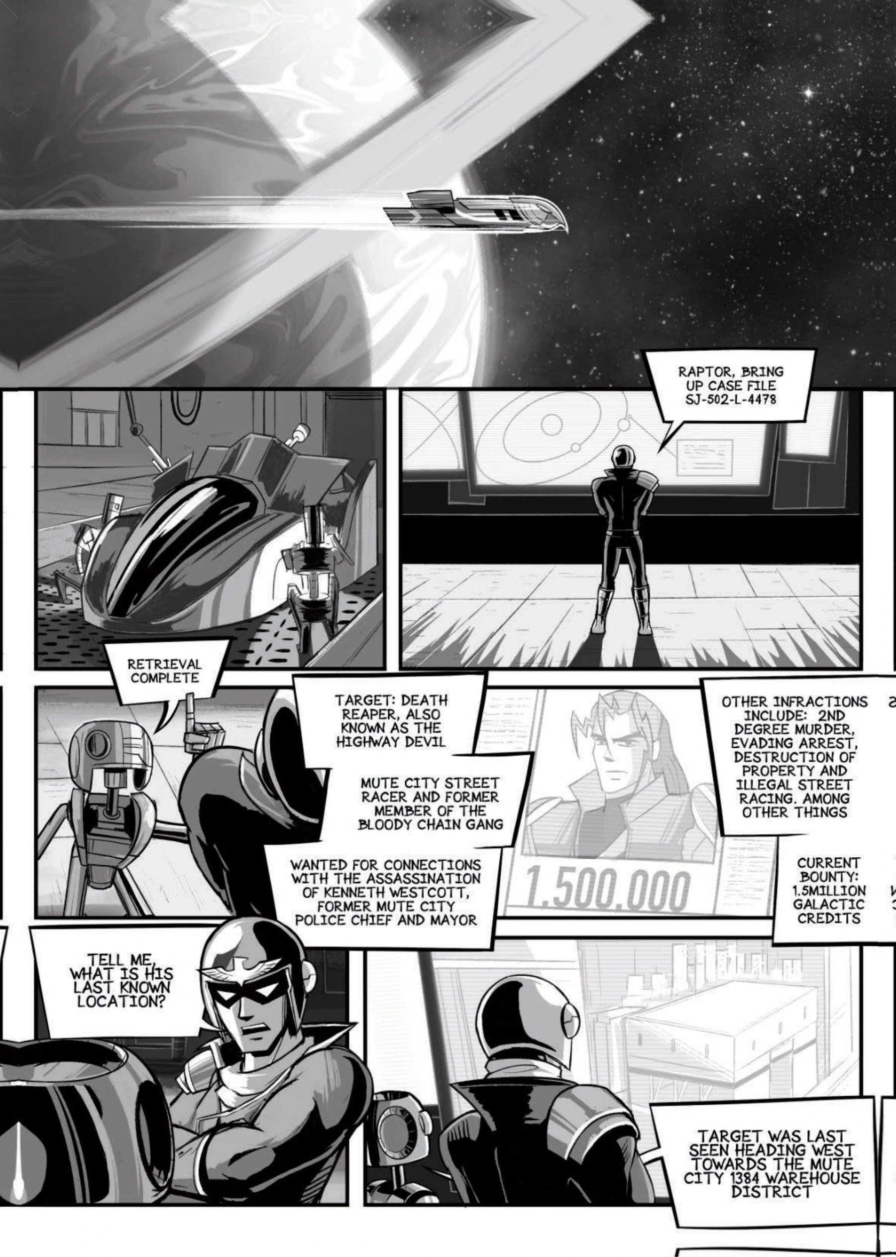 A page from Facing the Devil